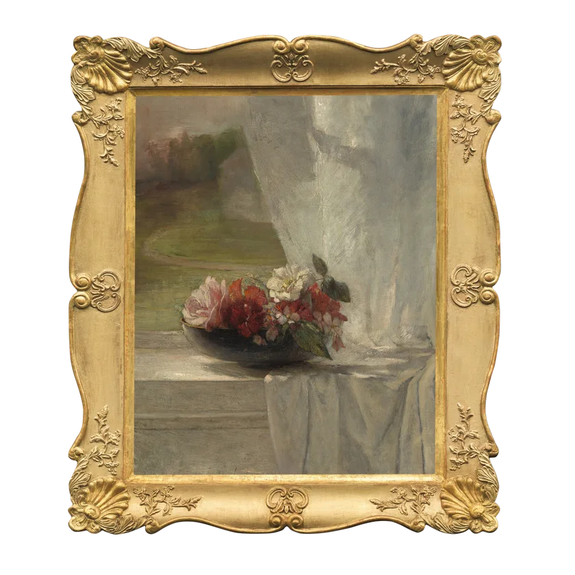 Vintage roses still life